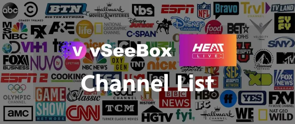 v3 Plus, vseebox channels
